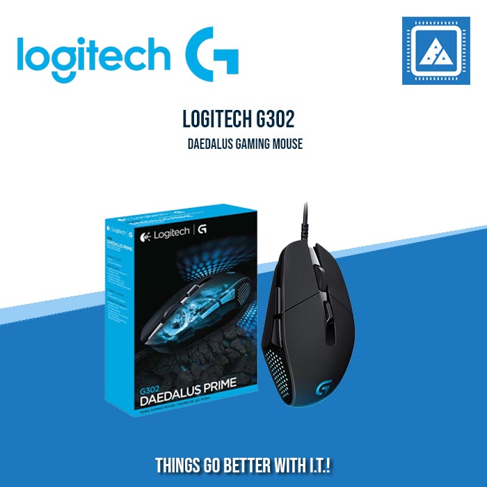 LOGITECH G302 DAEDALUS GAMING MOUSE LOGITECH G302 DAEDALUS GAMING MOUSE
